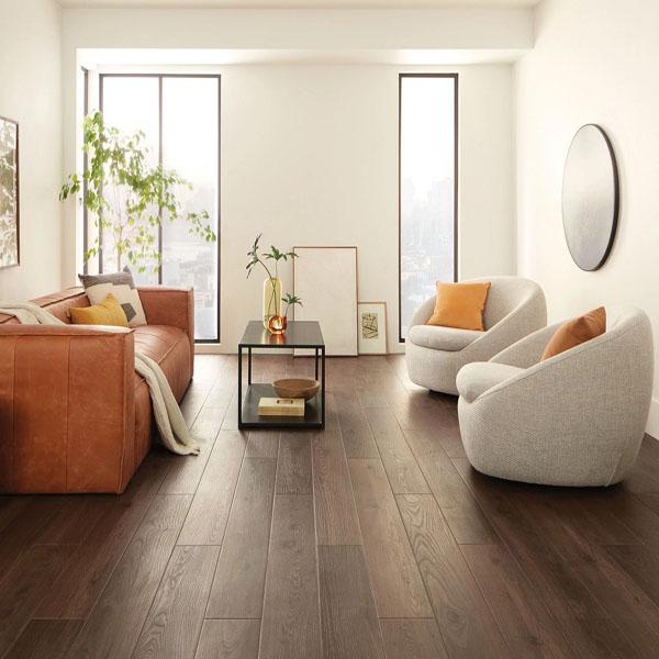 COREtec CT HD 7" x 60" Integrated Bevel Tyro Walnut - Image 2