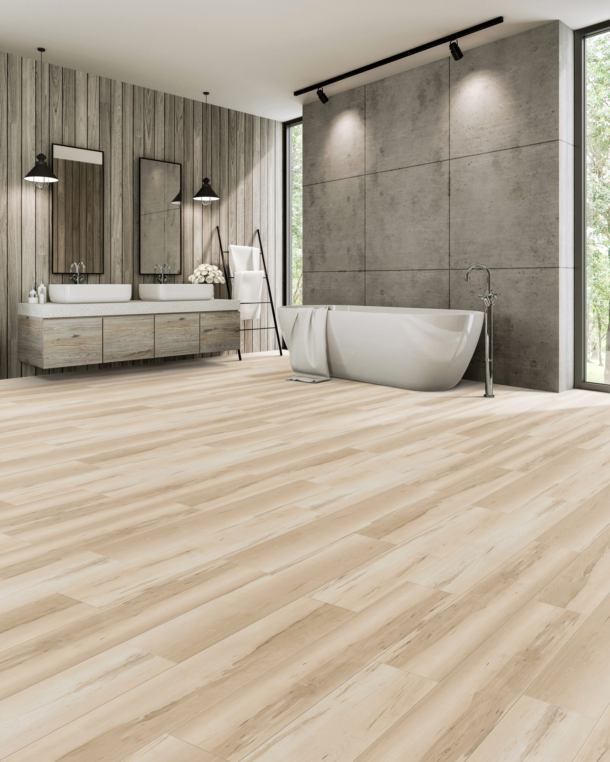 Titan Surfaces Traditions Character Maple 7" TS03-3001 Luxury Vinyl Plank - Image 2